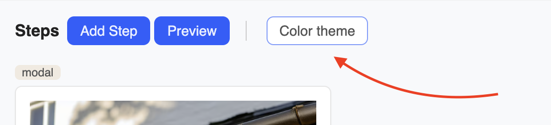 Color theme button